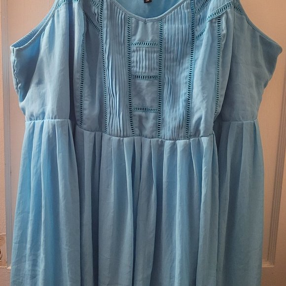 Torrid Women's Blue Dress - Picture 2 of 10